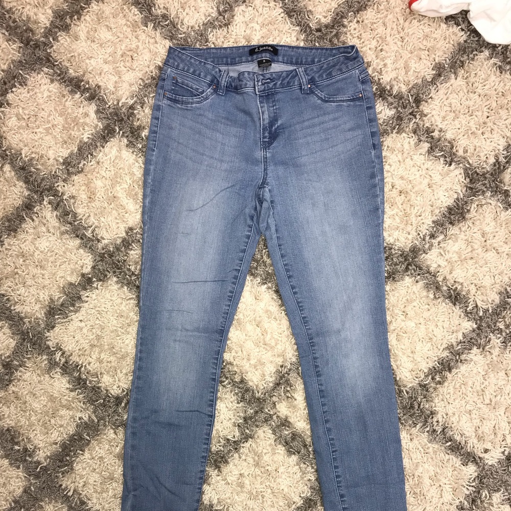 Skinny, light denim d.jeans